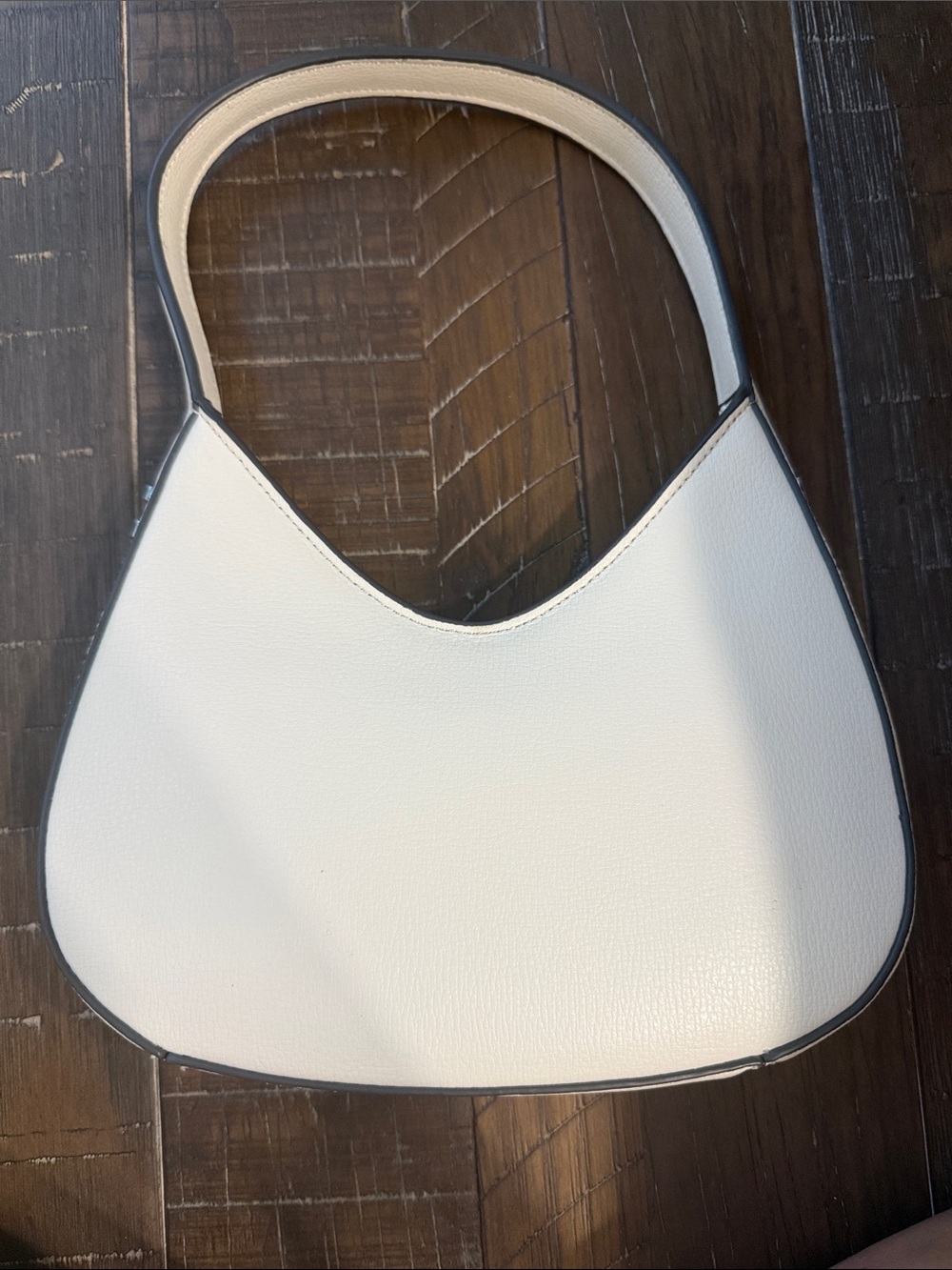 Karl Lagerfeld Paris NWOT Desi Classic White Shoulder Bag